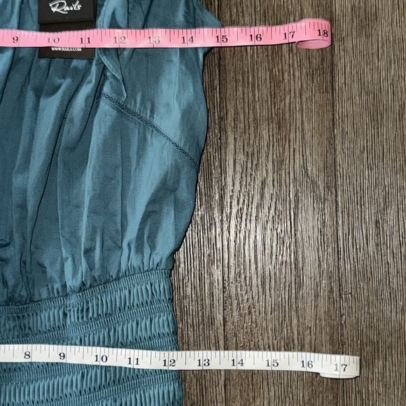 Rails Minnie Flutter Sleeve Mini Dress Lagoon - Picture 13 of 14